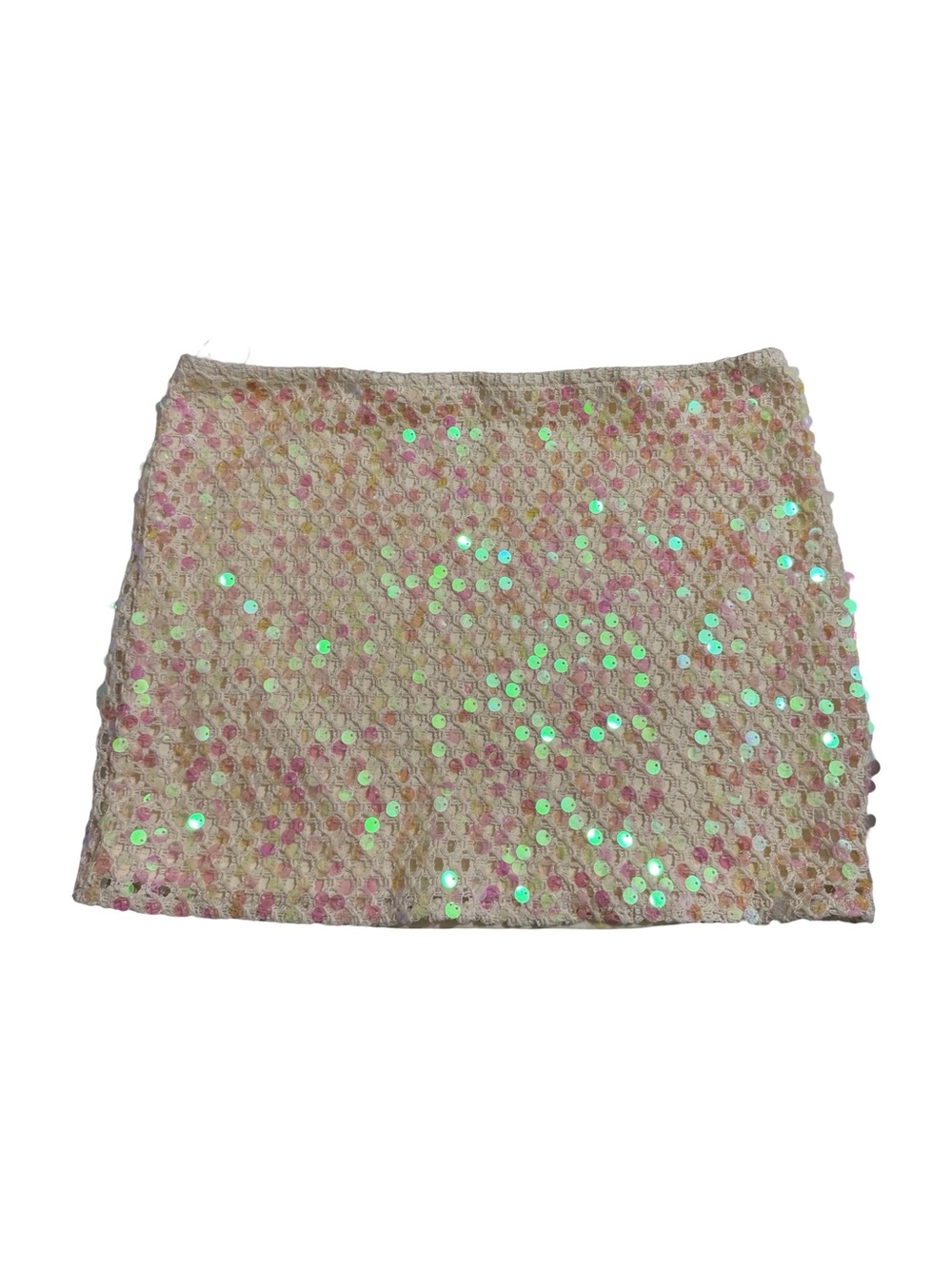 Peppermayo Kalita Mini Skirt size 6 ivory